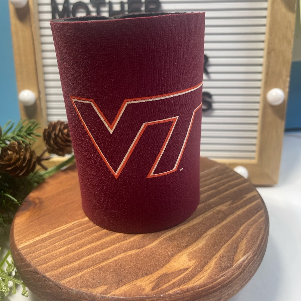 VT Maroon Can Cooler
